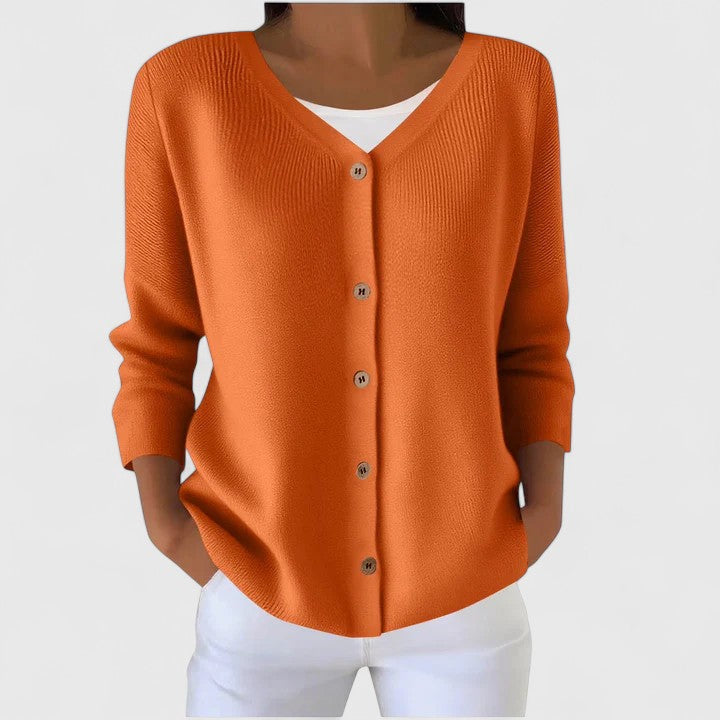 Women's Hooded Cardigan – Effortless Layering Knit in 9 Colours