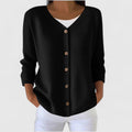 Women's Hooded Cardigan – Effortless Layering Knit in 9 Colours
