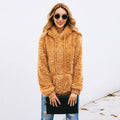 Teddy Fleece Hoodie with Kangaroo Pocket
