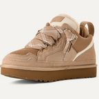 Women's Suede Winter Trainers with Warm Lining – Shearling Style Sneakers