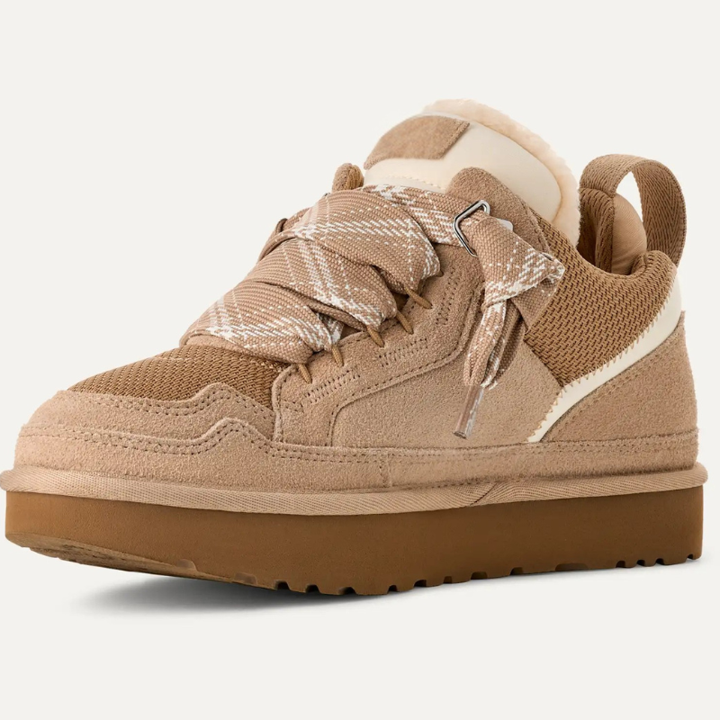 Women's Suede Winter Trainers with Warm Lining – Shearling Style Sneakers
