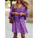 Boho Dress Relaxed Fit Lightweight Fabric | Meave & Ivy