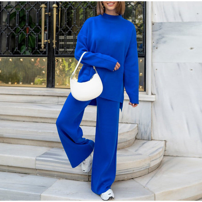 Women's Soft Knit Two-Piece Loungewear Set