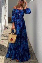 Antonia | Women's Summer Off-Shoulder Wedding Guest Dress | Meave & Ivy
