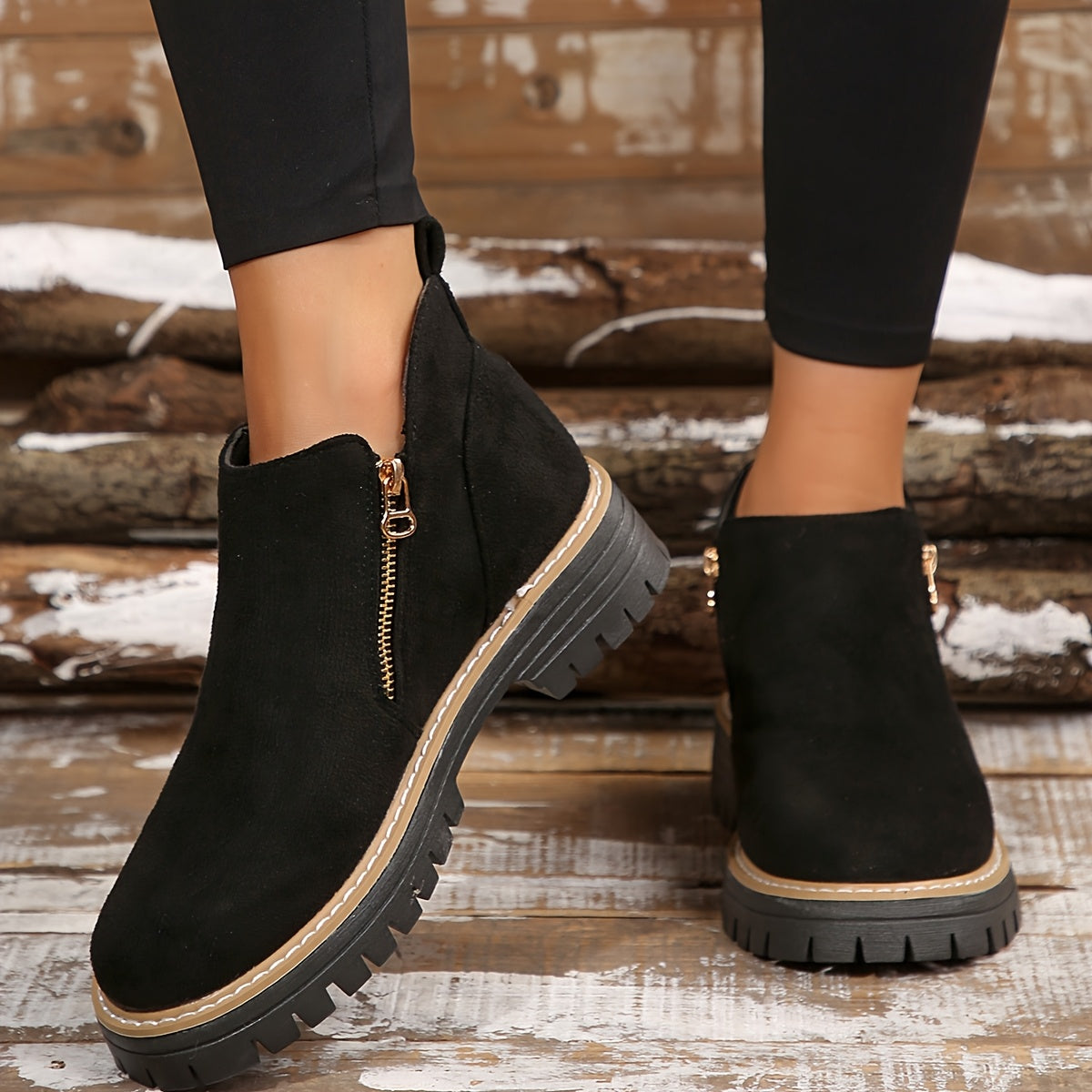 Women's Zip Boots – Cushioned All-Day Comfort in 7 Colours