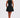 Black Structured Tailored Mini Dress – Elegant Occasion Wear | Meave & Ivy