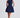 Navy Blue Tailored Mini Dress – Elegant Structured Occasion Dress | Meave & Ivy