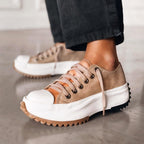 Chunky Platform Lace-Up Sneakers