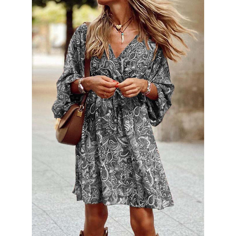 Boho Dress Relaxed Fit Lightweight Fabric | Meave & Ivy