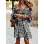Boho Dress Relaxed Fit Lightweight Fabric | Meave & Ivy