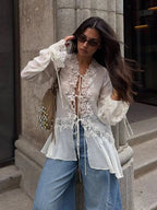 Lace Cardigan Top – Women's Everyday Cardigan