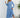 Blue Floral Ibiza Long Sleeve Maxi Dress – Women's Boho Summer Beach & Holiday Dress | Meave & Ivy