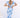 Blue Ibiza Open Back Midi Dress – Women's Boho Summer Beach & Holiday Dress | Meave & Ivy