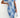 Blue Ibiza Open Back Midi Dress – Women's Boho Summer Beach & Holiday Dress | Meave & Ivy