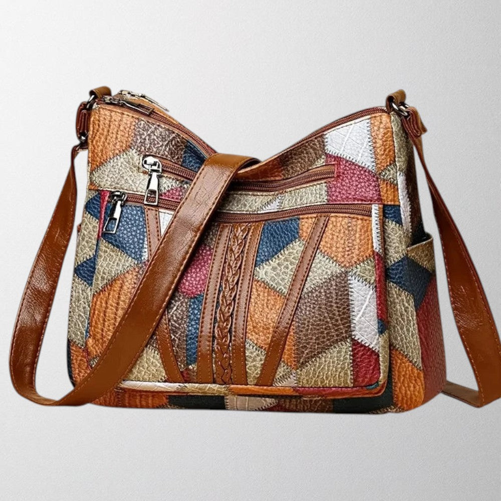 Women's leather-look Shoulder Bag – Spacious Multi-Pocket Crossbody