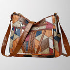 Women's leather-look Shoulder Bag – Spacious Multi-Pocket Crossbody