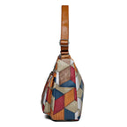 Women's leather-look Shoulder Bag – Spacious Multi-Pocket Crossbody