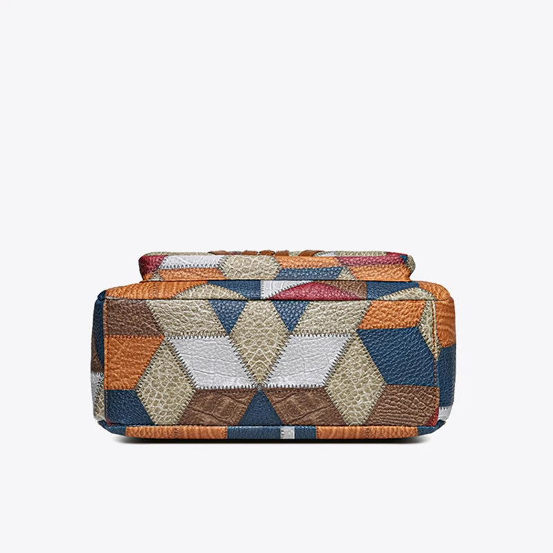 Women's leather-look Shoulder Bag – Spacious Multi-Pocket Crossbody