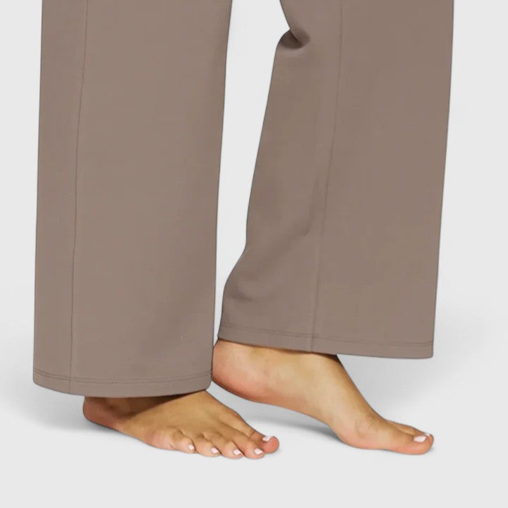 Women's Zip Trousers – Easy Elegant Drape in 8 Colours