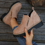 Women's Zip Boots – Cushioned All-Day Comfort in 7 Colours