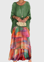 Nora | Women's Summer Tiered Maxi Dress | Meave & Ivy