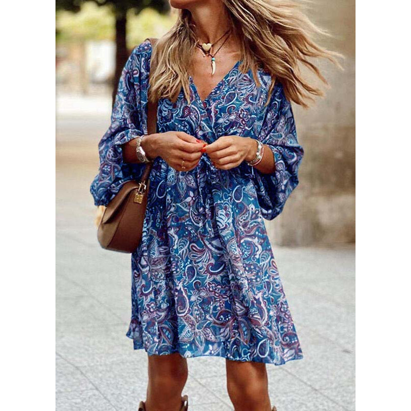 Boho Dress Relaxed Fit Lightweight Fabric | Meave & Ivy