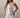 White Crochet Corset Top – Elegant Bohemian Bustier | Meave & Ivy