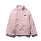 Women's Reversible Zip-Up Jacket with Heart-Patterned Fleece and Side