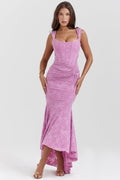Gathered Waist Wedding Guest Dress – Formal Occasion Dress | Meave & Ivy
