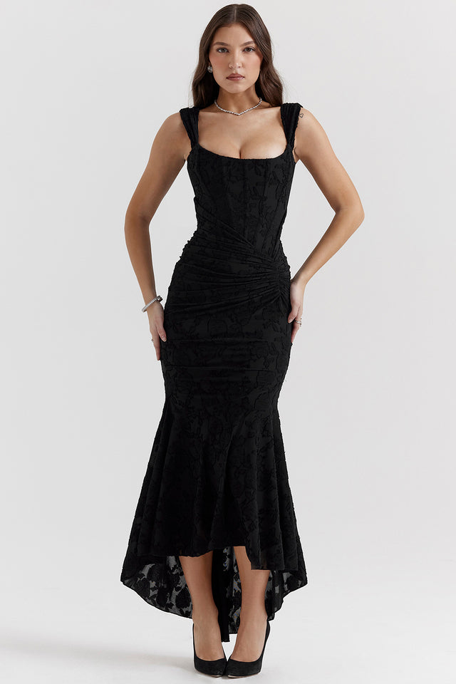 Gathered Waist Wedding Guest Dress – Formal Occasion Dress | Meave & Ivy