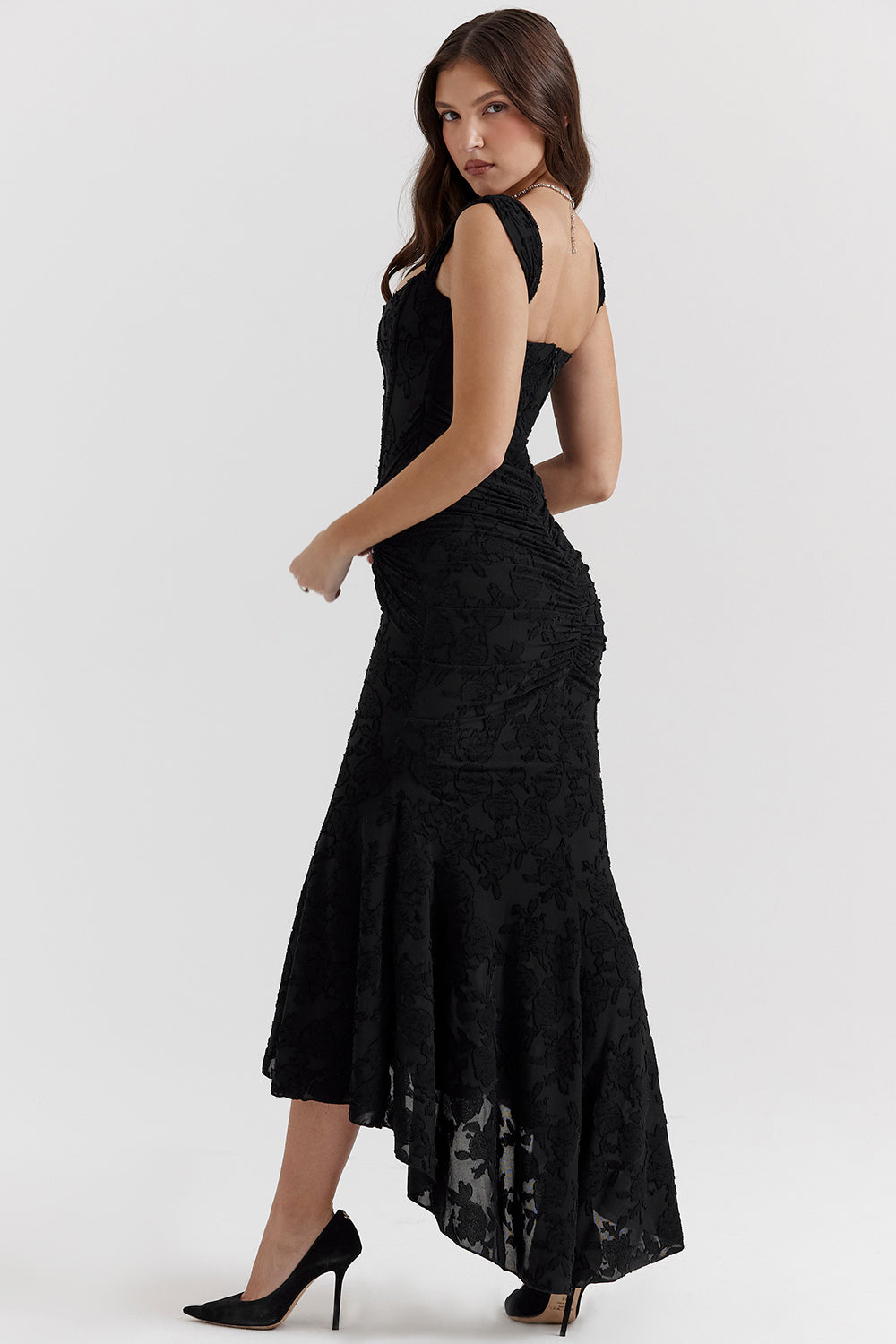 Gathered Waist Wedding Guest Dress – Formal Occasion Dress | Meave & Ivy