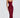 Burgundy Draped Maxi Dress – Elegant Evening Gown | Meave & Ivy