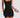 The Seraphina Corset Mini Dress - Classic Black Statement Tailoring