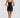 The Seraphina Corset Mini Dress - Classic Black Statement Tailoring