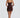 The Seraphina Corset Mini Dress - Elegant Plum Brown Statement Tailoring