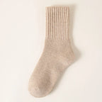 Thermal Fleece Lined Plush Socks – 5 Pair Mix Pack
