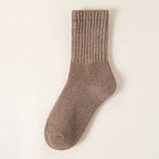 Thermal Fleece Lined Plush Socks – 5 Pair Mix Pack