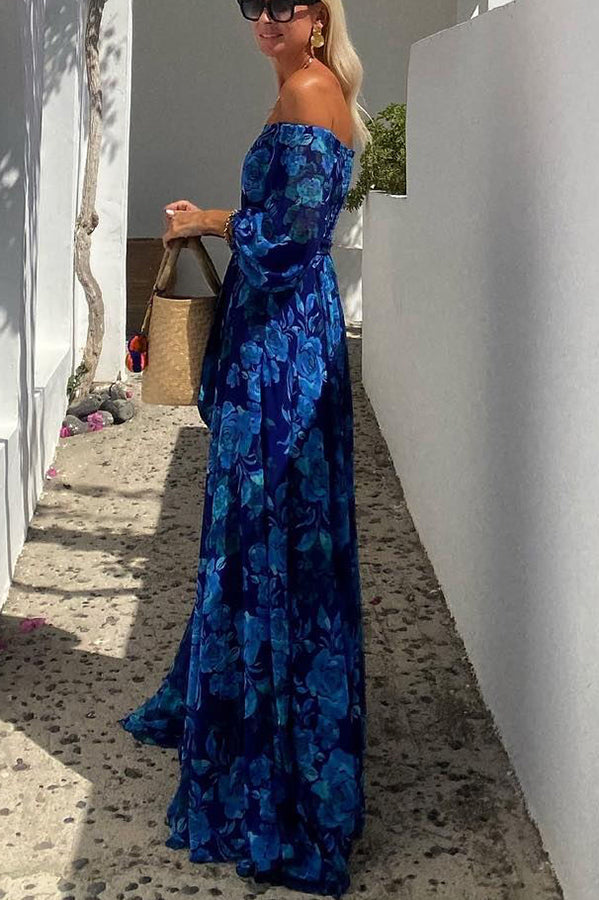 Antonia | Women's Summer Off-Shoulder Wedding Guest Dress | Meave & Ivy