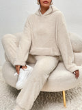 Women's Teddy Fleece Two-Piece Lounge Set