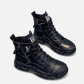 Women's High-Top Sneaker Boots – Chunky Lace-Up Style