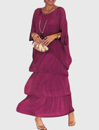 Nora | Women's Summer Tiered Maxi Dress | Meave & Ivy
