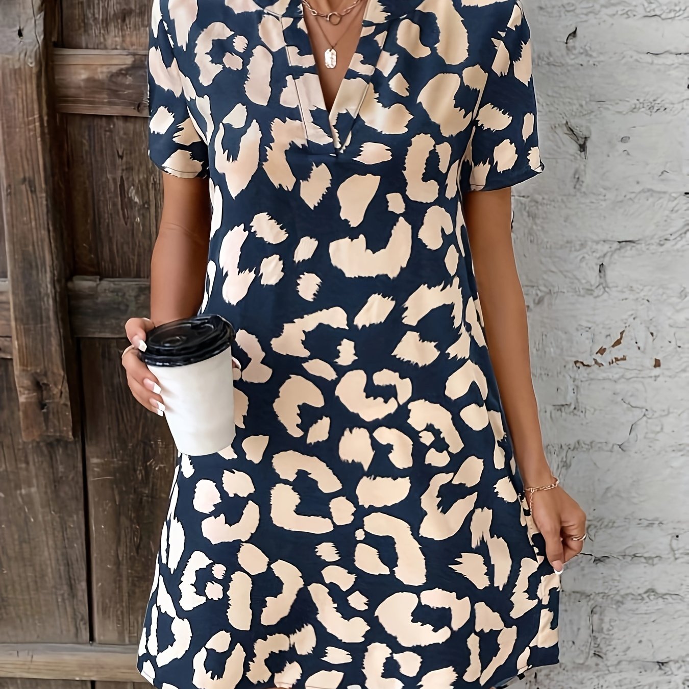 Katharina | Women's Lightweight Printed Vacation Dress | Meave & Ivy