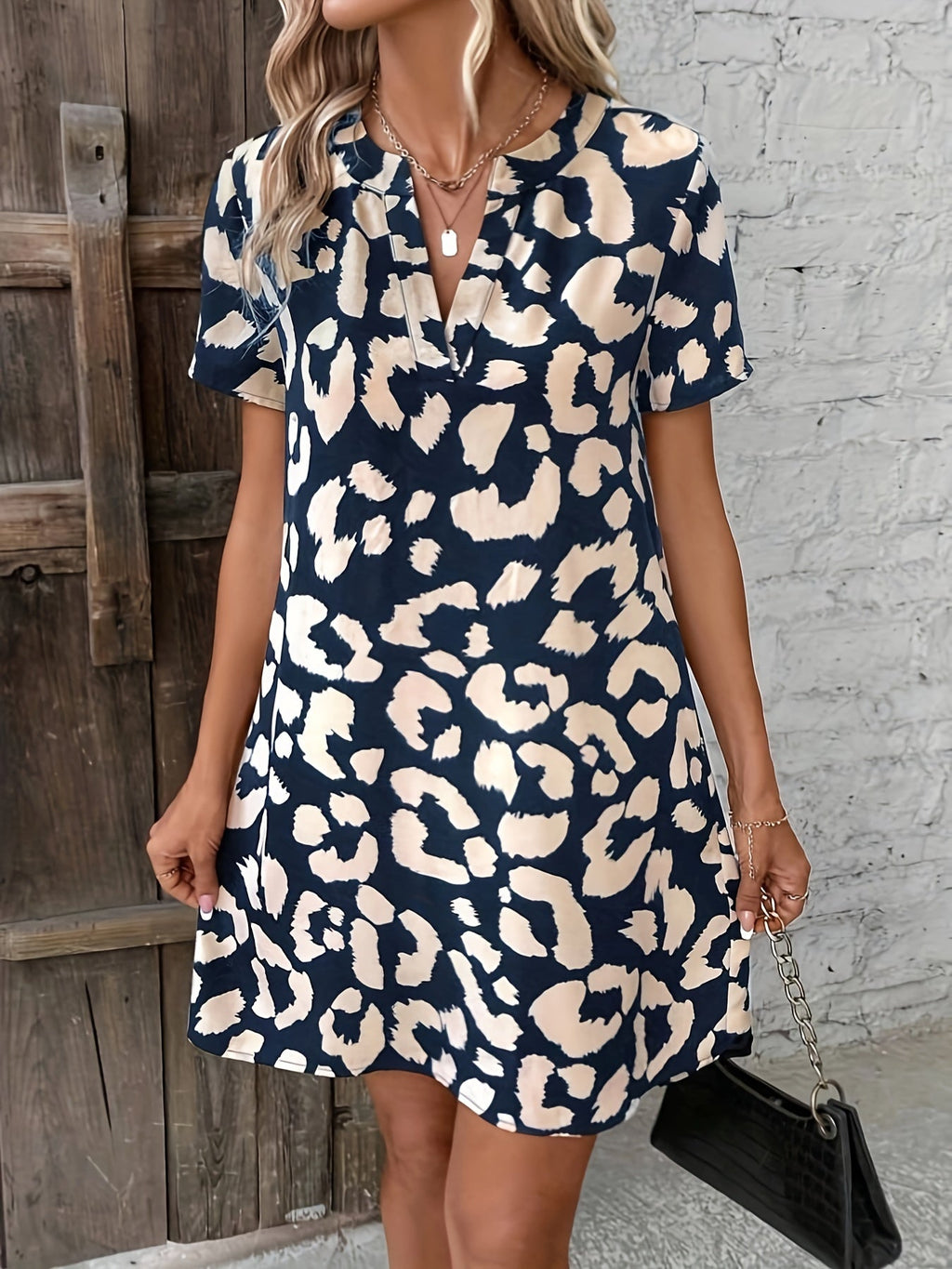 Katharina | Women's Lightweight Printed Vacation Dress | Meave & Ivy