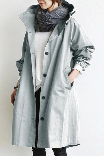 Wind & Waterproof Trench Coat – Women's Rain Trench in 9 Colours