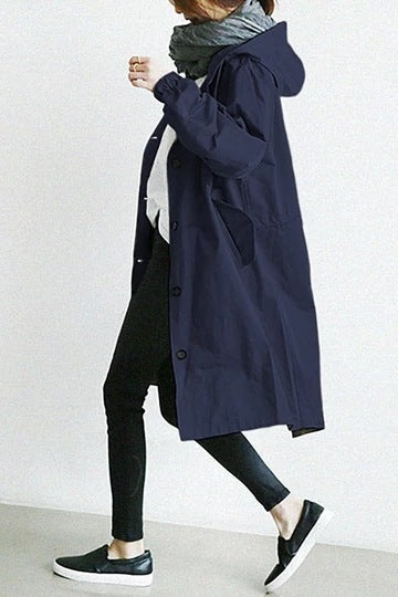 Wind & Waterproof Trench Coat – Women's Rain Trench in 9 Colours