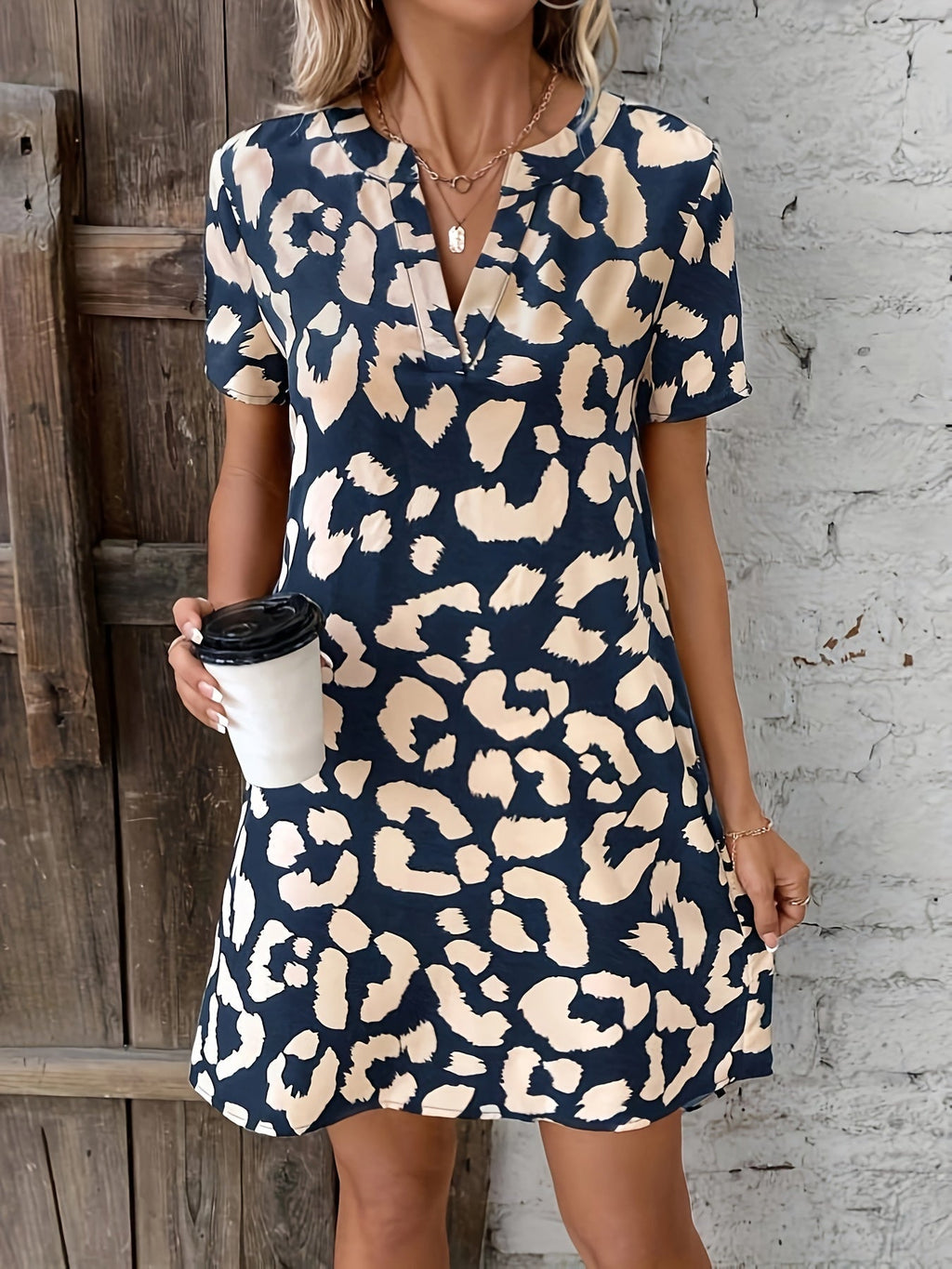 Katharina | Women's Lightweight Printed Vacation Dress | Meave & Ivy