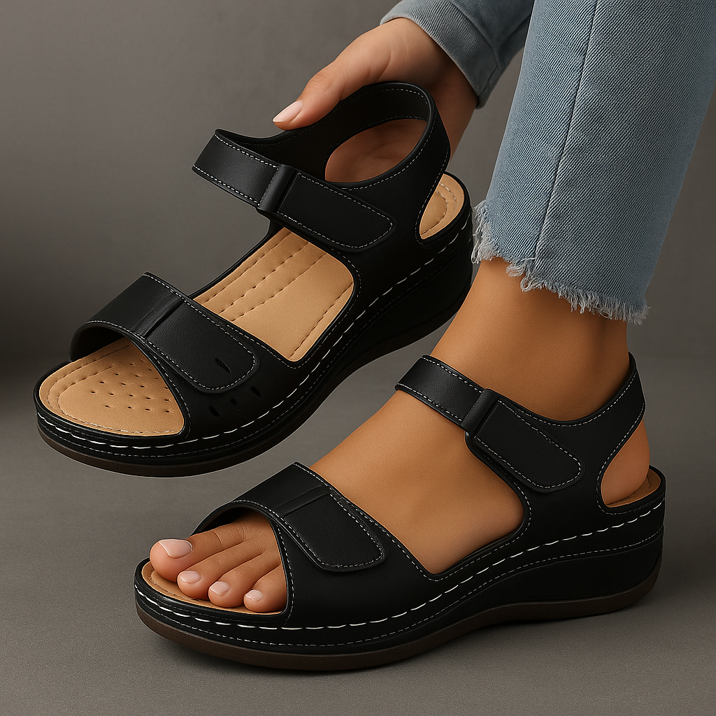 Adjustable Strap Orthopedic Wedge Sandals