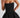 Black Floral Midi Dress – Elegant Summer Occasion Dress | Meave & Ivy