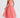 Coral Pink Floral Midi Dress – Elegant Summer Occasion Dress | Meave & Ivy