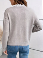 Women's Jumper – Cosy Season Essential in Blue or Burgundy